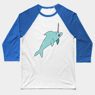 Unicorn Dolphin Baseball T-Shirt